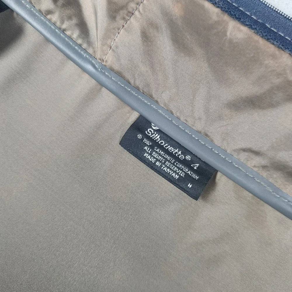 Vintage 1987 SAMSONITE SILHOUETTE 4 Business‎ Navy Personal Travel Suitcase